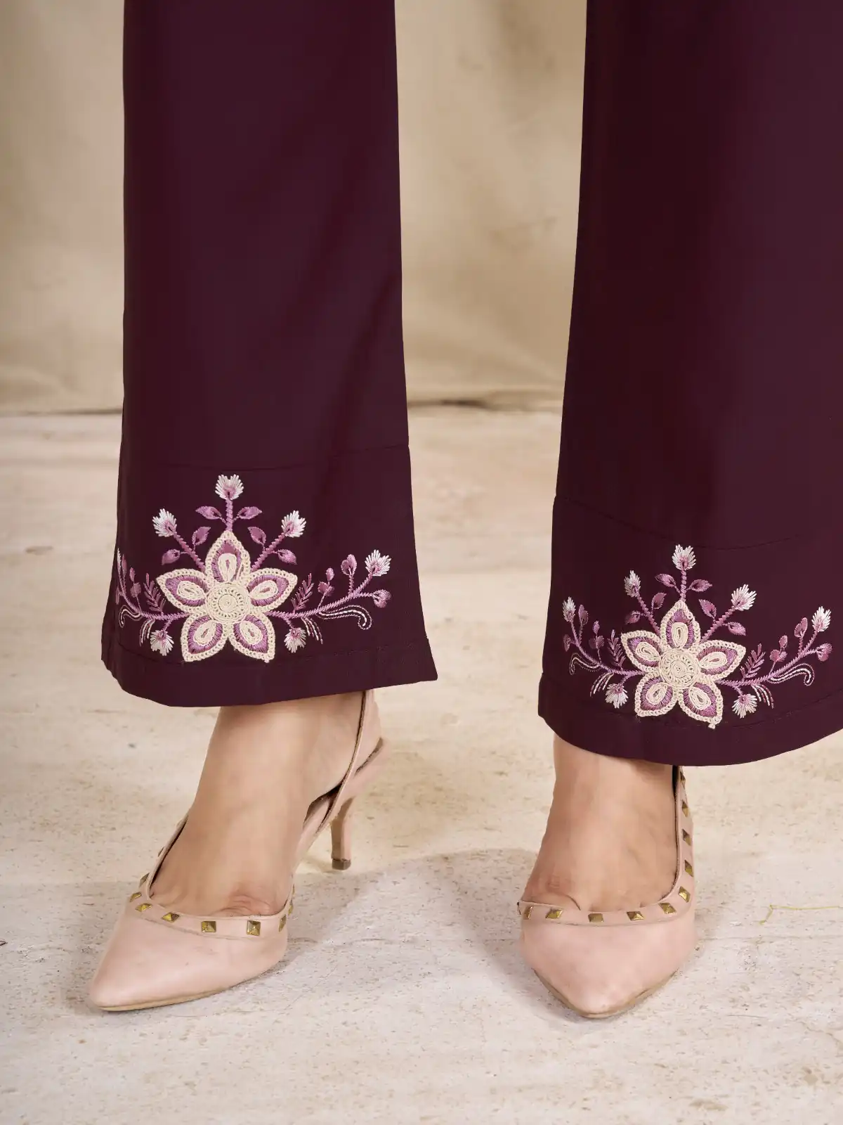 DIVA 169 Wine Colour Rayon Cotton Kurti with Embroidery Work. Introductory Price ₹1999. Delivery 4-6 Working Days. Shop now. | Bollywood Kurti, Creative Kurtis, Designer Kurti, Kurti, Party Wear Kurti, Selfie Kurti