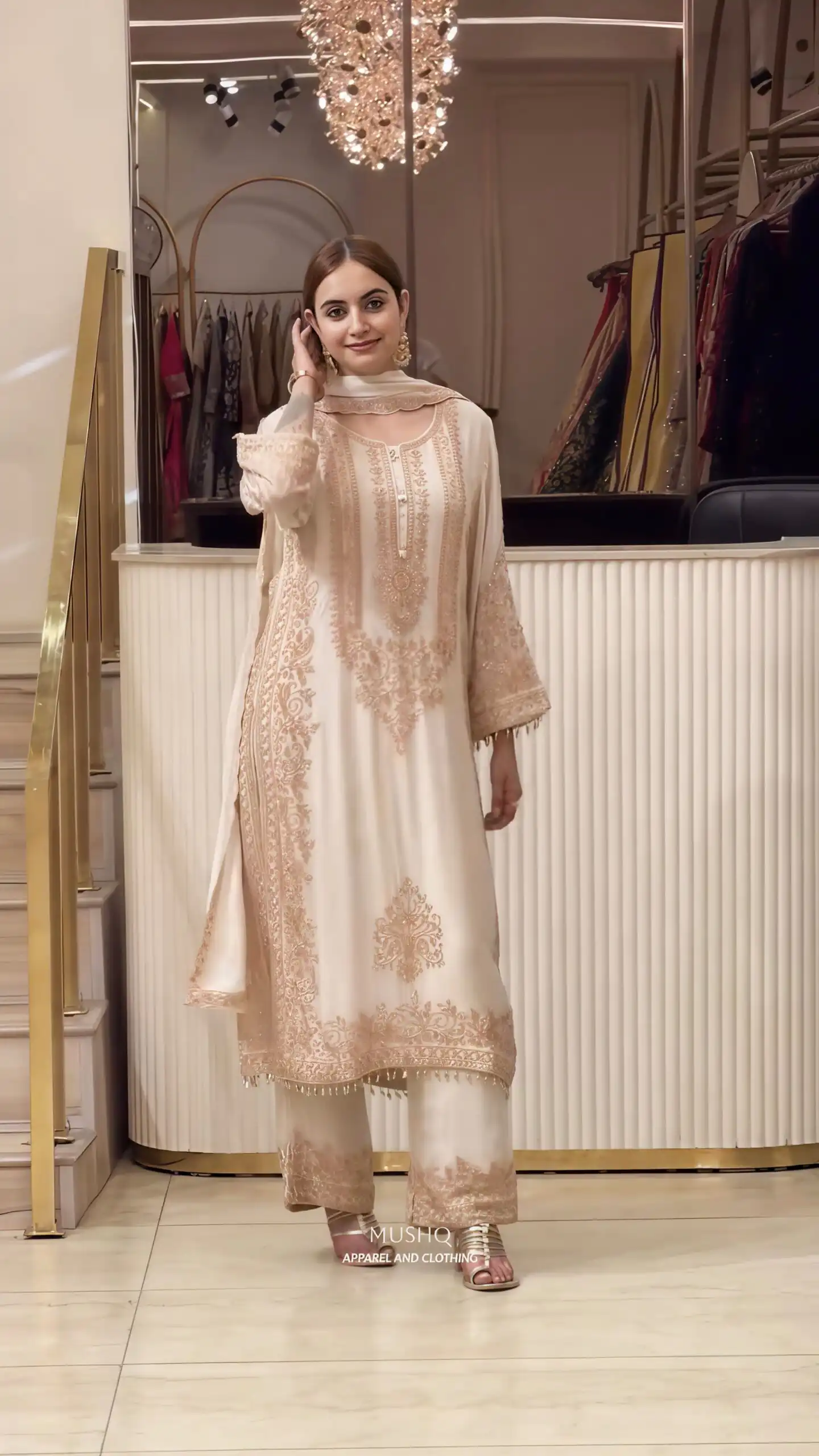 SR 1716 Off White Colour Faux Georgette Salwar Suit with Lace Work. Introductory Price ₹2449. Delivery 4-6 Working Days. Shop now. | Jump Suits, Straight Suits, Casual Suits, Creative suits, Designer Suits, Palazzo Suits, Party Wear Suits, Patiala Suits, Salwar suit