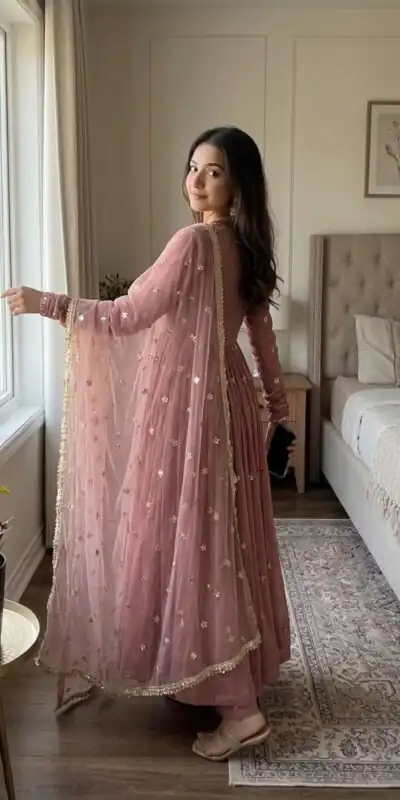 SRK 5313 Onion in Faux Georgette Embroidery Work Salwar Suit . Available at ₹2299 only. Delivery 4-6 Working Days. Shop now. | Jump Suits, Straight Suits, Casual Suits, Creative suits, Designer Suits, Palazzo Suits, Party Wear Suits, Patiala Suits, Salwar suit