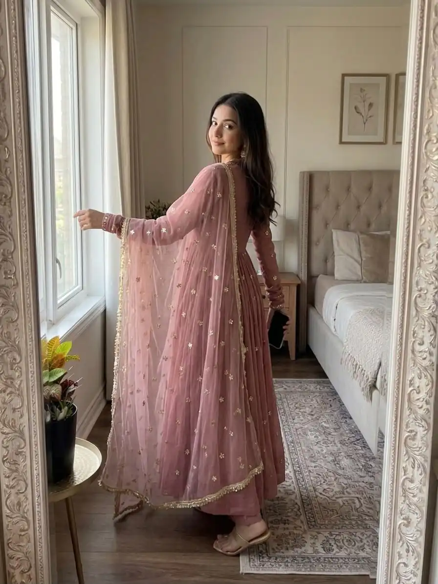 SRK 5313 Onion in Faux Georgette Embroidery Work Salwar Suit . Available at ₹2299 only. Delivery 4-6 Working Days. Shop now. | Jump Suits, Straight Suits, Casual Suits, Creative suits, Designer Suits, Palazzo Suits, Party Wear Suits, Patiala Suits, Salwar suit