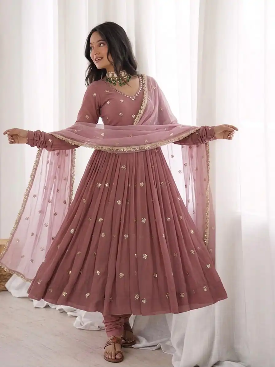 SRK 5313 Onion in Faux Georgette Embroidery Work Salwar Suit . Available at ₹2299 only. Delivery 4-6 Working Days. Shop now. | Jump Suits, Straight Suits, Casual Suits, Creative suits, Designer Suits, Palazzo Suits, Party Wear Suits, Patiala Suits, Salwar suit