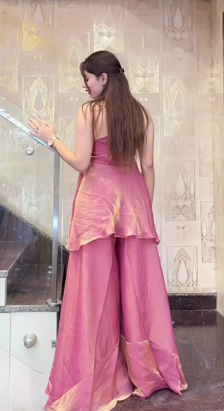 NF 1273 Peach Fendy Silk Salwar Suitwith Embroidery Work & Lace Work. Now at just ₹2449. Delivery 4-6 Working Days. Shop now. | Jump Suits, Straight Suits, Casual Suits, Creative suits, Designer Suits, Palazzo Suits, Party Wear Suits, Patiala Suits, Salwar suit