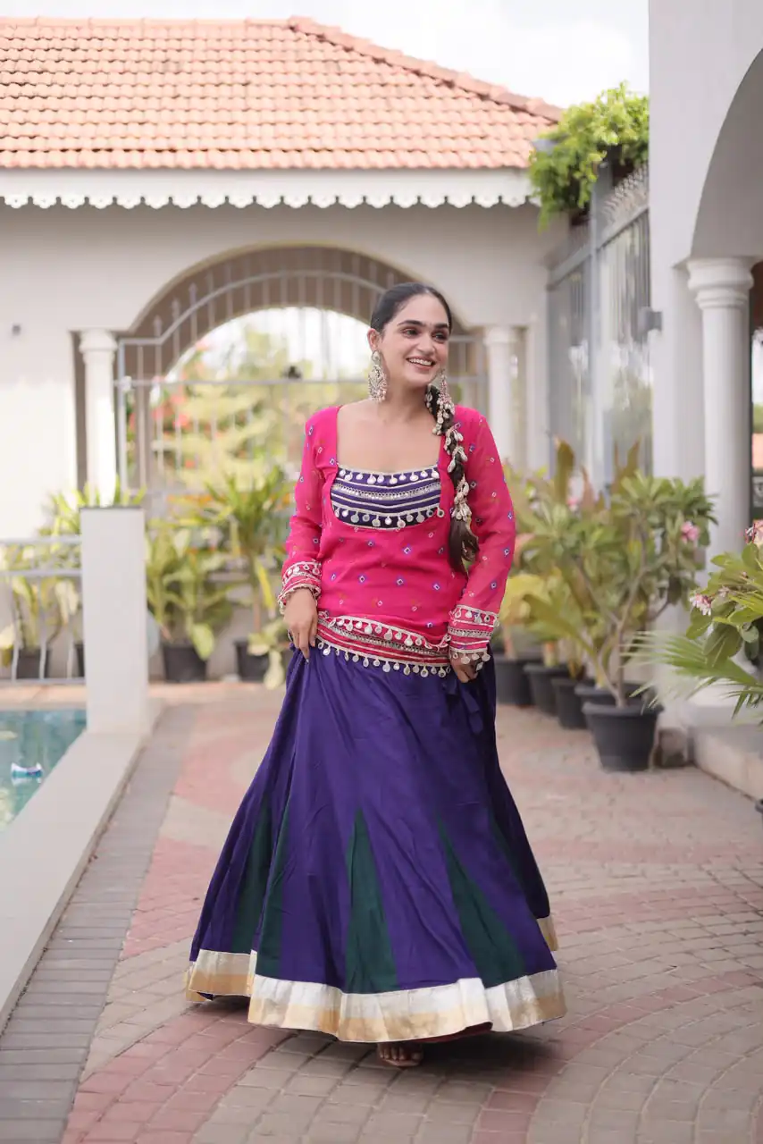 KA 5076 Pink Color Rayon Embroidery Work & Cowrie Work Lehenga Choli . Grab it for ₹2749. Delivery 4-6 Working Days. Shop now. | Bollywood Lehenga, Creative Lehenga, Designer Lehenga, Embroidered Lehenga, Lehenga, Party Wear Lehenga