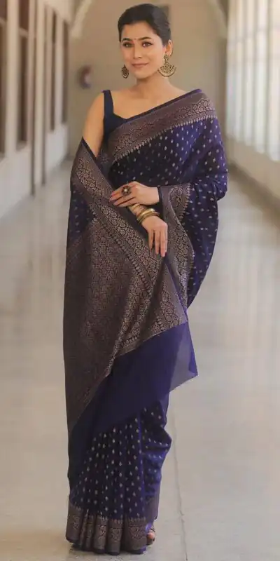 KPR 266 Dark Purple Soft Lichi Silk Cloth Saree Perfect for Wedding, Party, Family Gatherings, Sangeet, Ethnic Day – Festive Deal ₹1349. Delivery 4-6 Workin | Bollywood Sarees, Creative Sarees, Designer Sarees, Embroidered Sarees, Ethnic Saree, Modern Digital sarees, Party Wear Sarees, Sarees