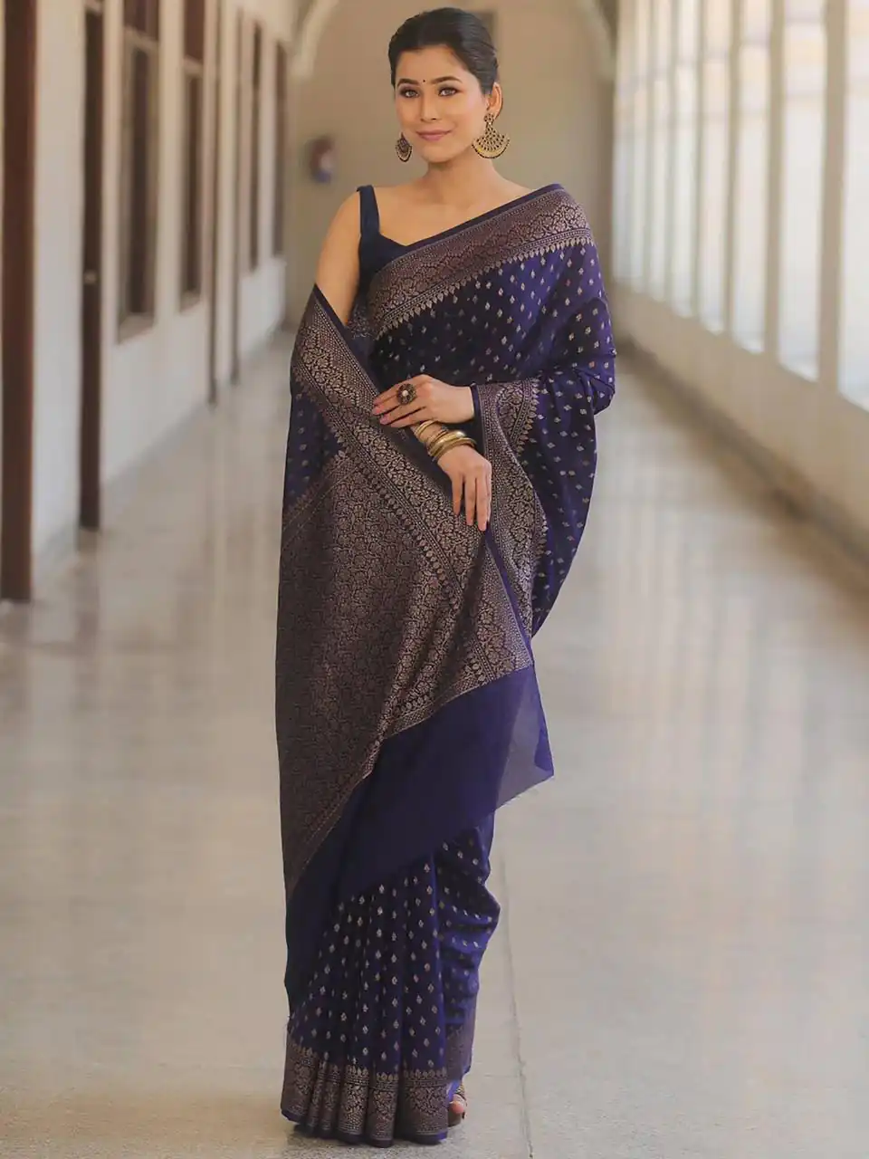 KPR 266 Dark Purple Soft Lichi Silk Cloth Saree Perfect for Wedding, Party, Family Gatherings, Sangeet, Ethnic Day – Festive Deal ₹1349. Delivery 4-6 Workin | Bollywood Sarees, Creative Sarees, Designer Sarees, Embroidered Sarees, Ethnic Saree, Modern Digital sarees, Party Wear Sarees, Sarees