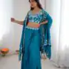 SP 73 Teal French Crep Silk Salwar Suit Perfect for Wedding, Party, Engagement, Baisakhi, Pongal – . Special Price ₹2149. Delivery 4-6 Working Days | Jump Suits, Straight Suits, Casual Suits, Creative suits, Designer Suits, Palazzo Suits, Party Wear Suits, Patiala Suits, Salwar suit