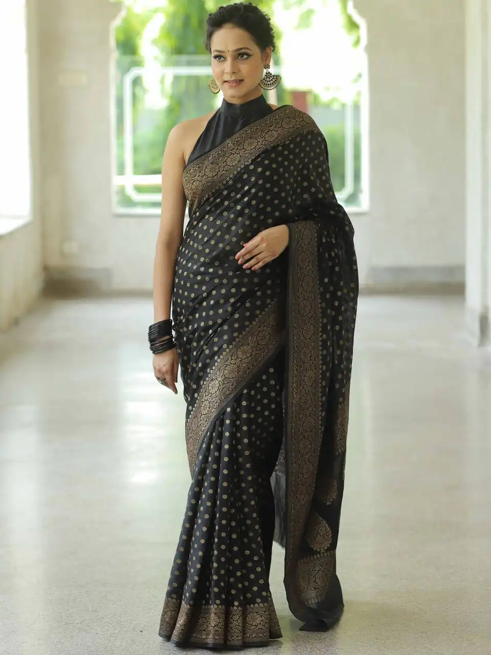 KPR 233 Black in Soft Lichi Silk Lace Border & Lace Work Saree . Available at ₹1549 only. Delivery 4-6 Working Days. Shop now. | Bollywood Sarees, Creative Sarees, Designer Sarees, Embroidered Sarees, Ethnic Saree, Modern Digital sarees, Party Wear Sarees, Sarees