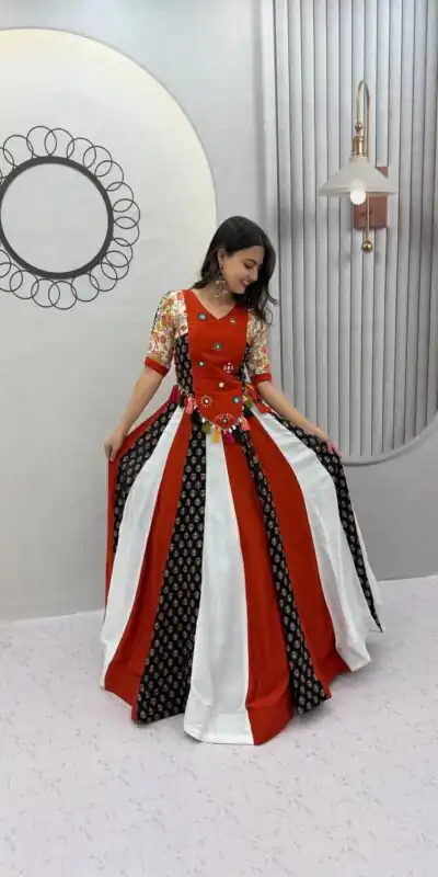 PC 587 Red in Pure Cotton Mirror Work & Gamthi Work Lehenga Choli . Exclusive Offer ₹3049. Delivery 4-6 Working Days. Shop now. | Bollywood Lehenga, Creative Lehenga, Designer Lehenga, Embroidered Lehenga, Lehenga, Party Wear Lehenga