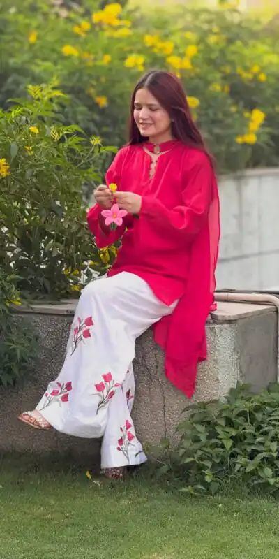 MF 546 Red Mal Chanderi Salwar Suit Perfect for Wedding, Party, Baisakhi, Housewarming, Sangeet – Introductory Price ₹2149. Delivery 4-6 Working D | Jump Suits, Straight Suits, Casual Suits, Creative suits, Designer Suits, Palazzo Suits, Party Wear Suits, Patiala Suits, Salwar suit