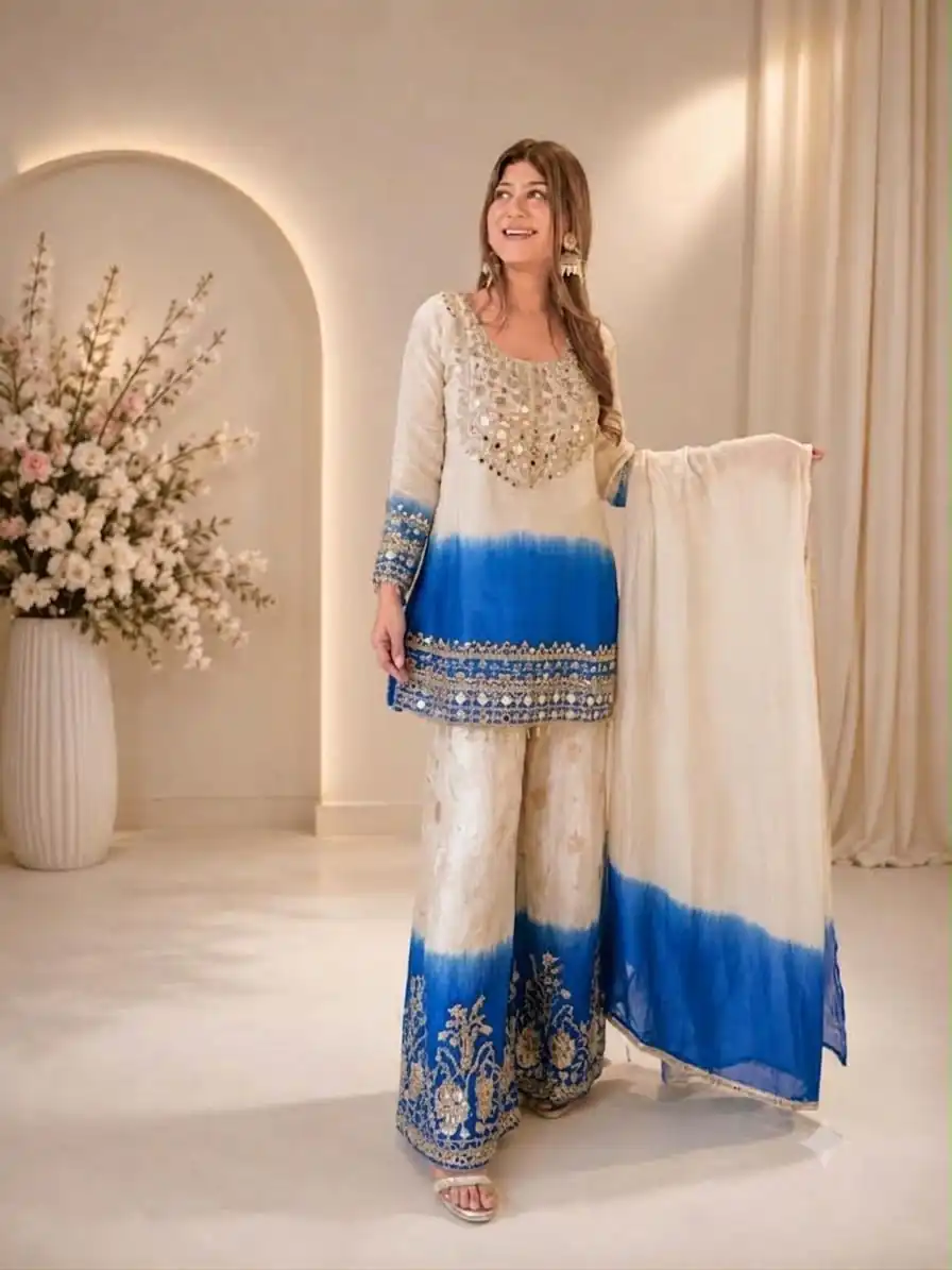 BE 491 Blue in Star Georgette Embroidery Work Salwar Suit . Introductory Price ₹2349. Delivery 4-6 Working Days. Shop now. | Jump Suits, Straight Suits, Casual Suits, Creative suits, Designer Suits, Palazzo Suits, Party Wear Suits, Patiala Suits, Salwar suit
