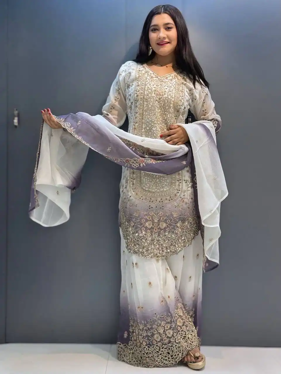 KF 1722 Lavender  in Star Georgette Embroidery Work Salwar Suit . Introductory Price ₹2349. Delivery 4-6 Working Days. Shop now. | Jump Suits, Straight Suits, Casual Suits, Creative suits, Designer Suits, Palazzo Suits, Party Wear Suits, Patiala Suits, Salwar suit