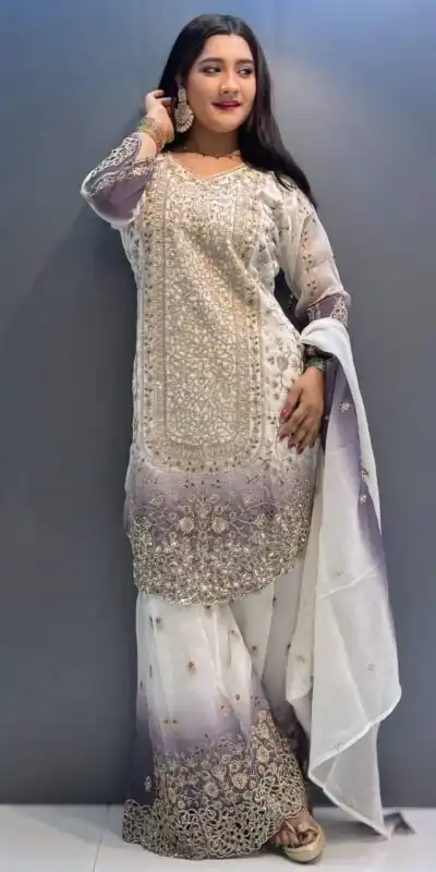 KF 1722 Lavender in Star Georgette Embroidery Work Salwar Suit . Introductory Price ₹2349. Delivery 4-6 Working Days. Shop now. | Jump Suits, Straight Suits, Casual Suits, Creative suits, Designer Suits, Palazzo Suits, Party Wear Suits, Patiala Suits, Salwar suit