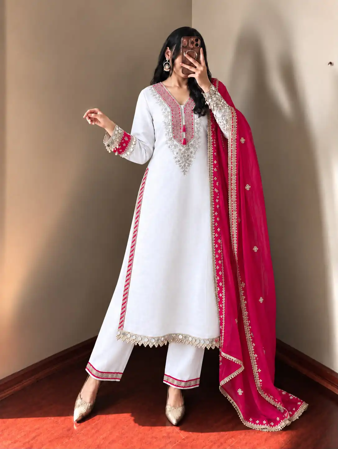 ZSR 3190 White Color Chinon Silk Embroidery Work Salwar Suit . Get it for ₹2349. Delivery 4-6 Working Days. Online Shop now. | Jump Suits, Straight Suits, Casual Suits, Creative suits, Designer Suits, Palazzo Suits, Party Wear Suits, Patiala Suits, Salwar suit