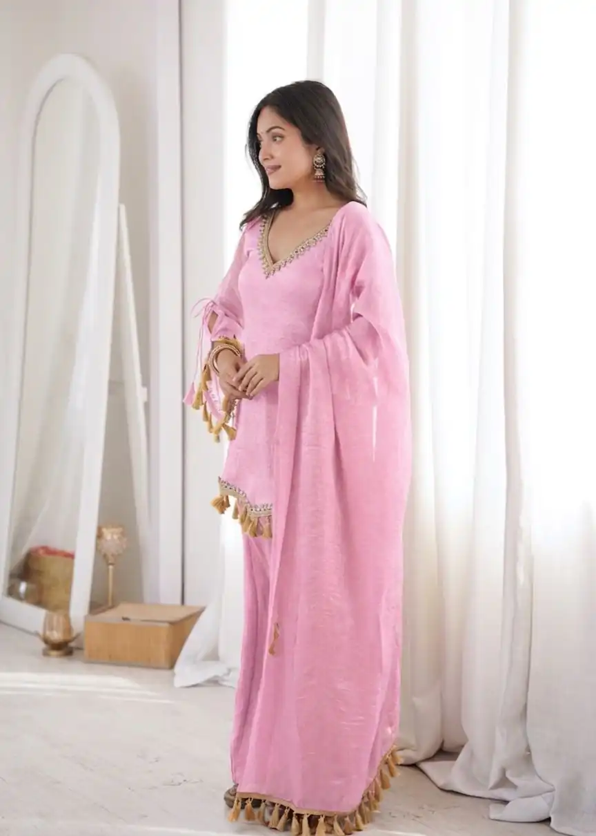 SRK 5357 Pink Doremon Crush Salwar Suit Perfect for Wedding, Party, Traditional Day, Baisakhi, Karwa Chauth – . Exclusive Offer ₹2099. Delive | Jump Suits, Straight Suits, Casual Suits, Creative suits, Designer Suits, Palazzo Suits, Party Wear Suits, Patiala Suits, Salwar suit