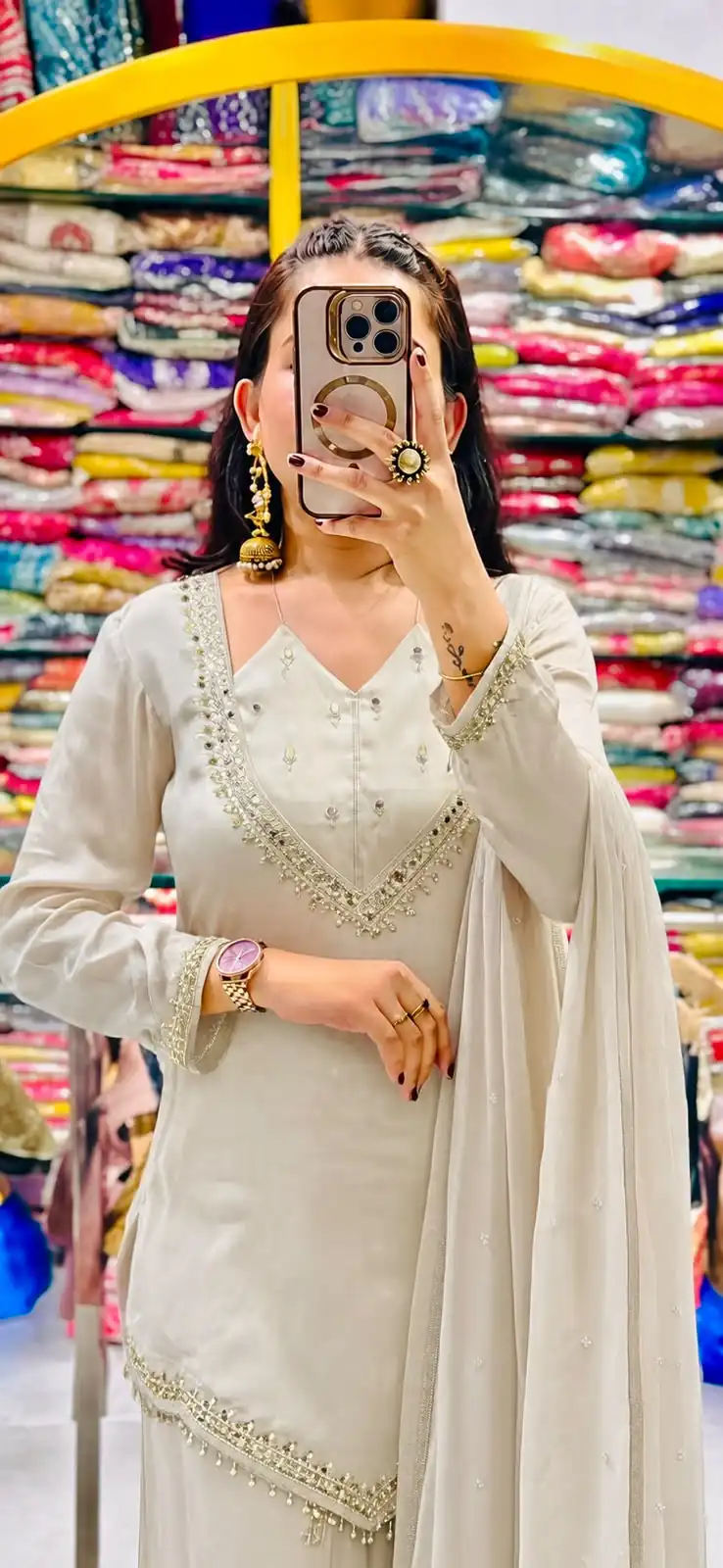 JF 054 White Color Roman Silk Salwar Suit with Embroidery Work. Available at ₹2399 only. Delivery 4-6 Working Days. Shop now. | Jump Suits, Straight Suits, Casual Suits, Creative suits, Designer Suits, Palazzo Suits, Party Wear Suits, Patiala Suits, Salwar suit