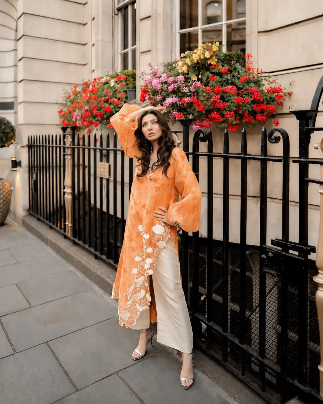 RTC 6054 Orange Colour Organza Silk Salwar Suit with Designer Work. Exclusive Offer ₹2099. Delivery 4-6 Working Days. Shop now. | Jump Suits, Straight Suits, Casual Suits, Creative suits, Designer Suits, Palazzo Suits, Party Wear Suits, Patiala Suits, Salwar suit