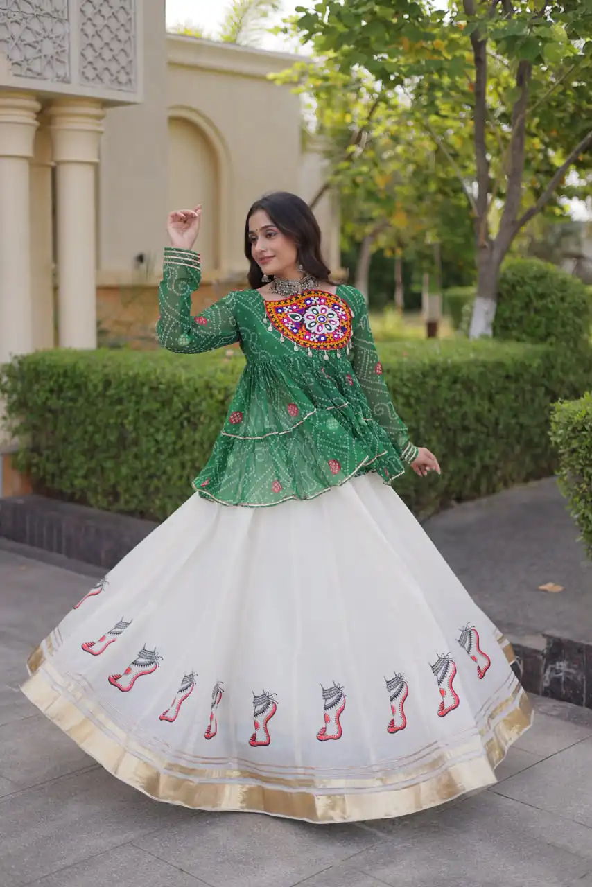KA 5084 Green Kora Cotton Lehenga Choli erfect for Wedding, Party, Haldi, Traditional Day, Makar Sankranti – . Special Price ₹2799. Delivery 4-6 Working | Bollywood Lehenga, Creative Lehenga, Designer Lehenga, Embroidered Lehenga, Lehenga, Party Wear Lehenga