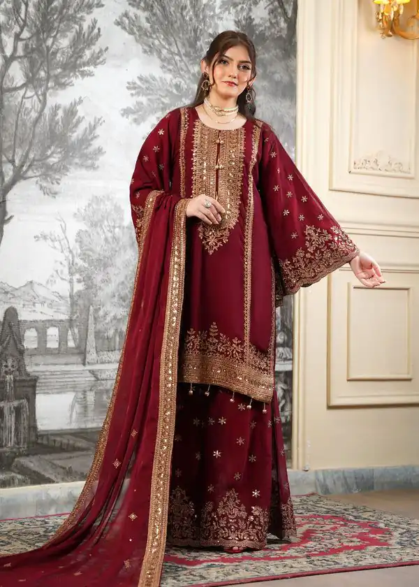NSR 890 Maroon Fendy Silk Salwar Suitwith Embroidery Work & Lace Work. Now at just ₹2399. Delivery 4-6 Working Days. Shop now. | Jump Suits, Straight Suits, Casual Suits, Creative suits, Designer Suits, Palazzo Suits, Party Wear Suits, Patiala Suits, Salwar suit