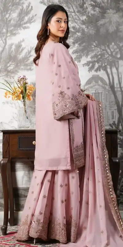 NSR 890 Pink Fendy Silk Salwar Suitwith Embroidery Work & Lace Work. Now at just ₹2399. Delivery 4-6 Working Days. Shop now. | Jump Suits, Straight Suits, Casual Suits, Creative suits, Designer Suits, Palazzo Suits, Party Wear Suits, Patiala Suits, Salwar suit