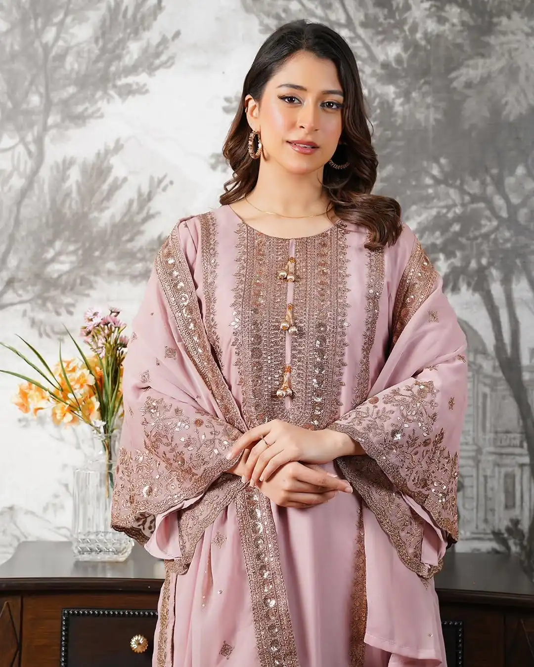 NSR 890 Pink Fendy Silk Salwar Suitwith Embroidery Work & Lace Work. Now at just ₹2399. Delivery 4-6 Working Days. Shop now. | Jump Suits, Straight Suits, Casual Suits, Creative suits, Designer Suits, Palazzo Suits, Party Wear Suits, Patiala Suits, Salwar suit