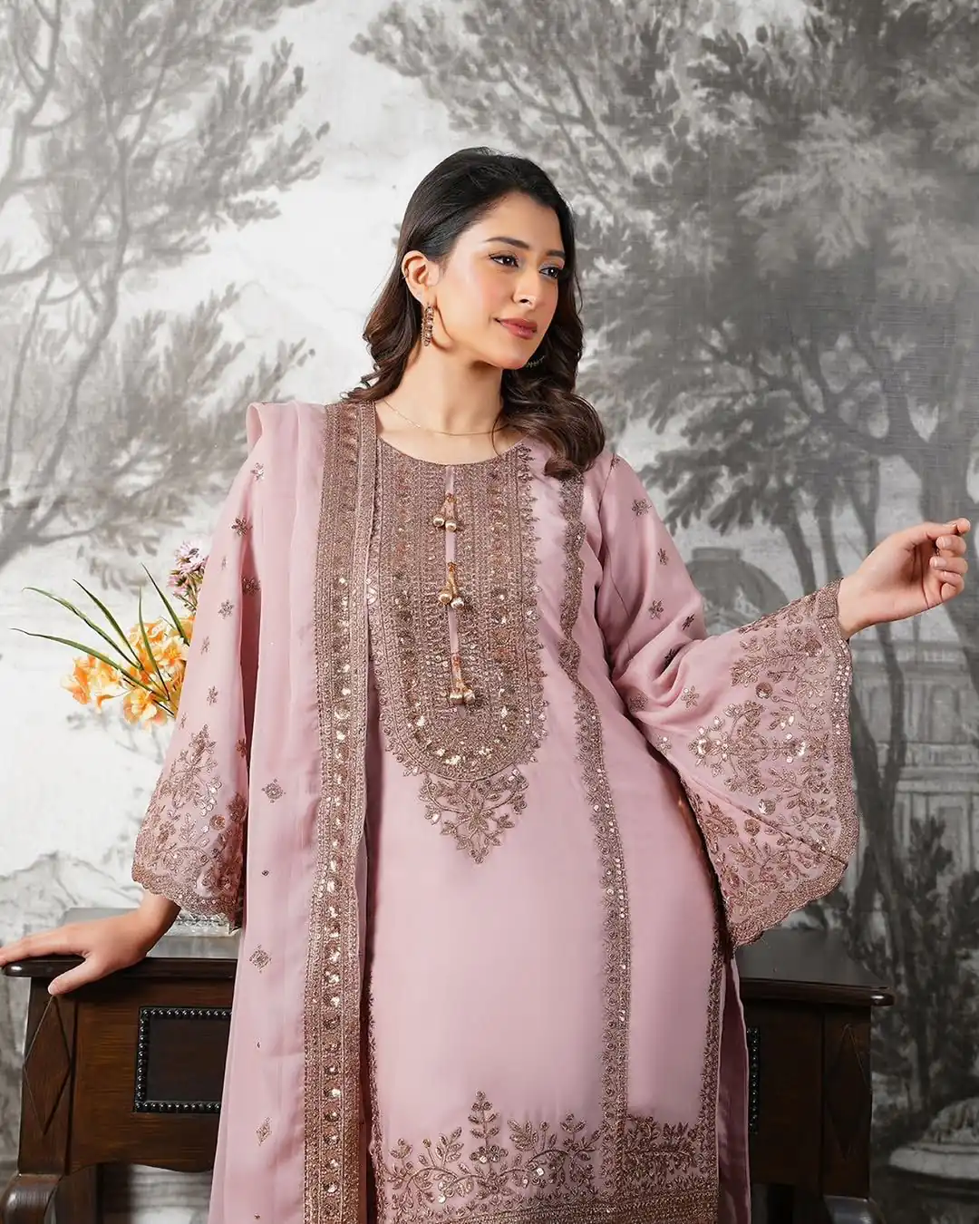 NSR 890 Pink Fendy Silk Salwar Suitwith Embroidery Work & Lace Work. Now at just ₹2399. Delivery 4-6 Working Days. Shop now. | Jump Suits, Straight Suits, Casual Suits, Creative suits, Designer Suits, Palazzo Suits, Party Wear Suits, Patiala Suits, Salwar suit
