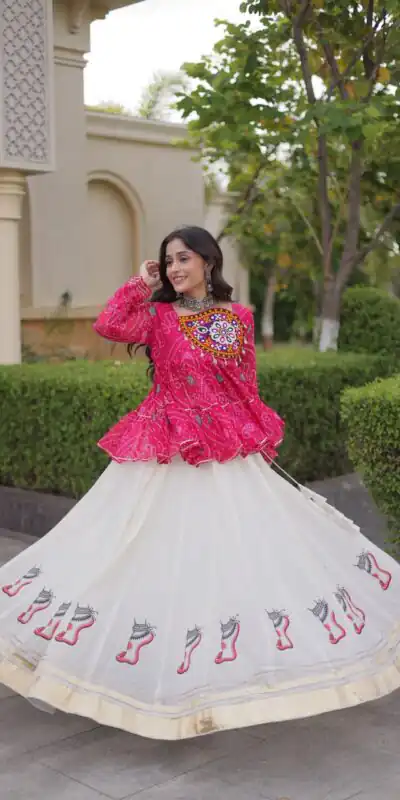 KA 5084 Pink Kora Cotton Lehenga Choli erfect for Wedding, Party, Haldi, Traditional Day, Makar Sankranti – . Special Price ₹2799. Delivery 4-6 Working | Bollywood Lehenga, Creative Lehenga, Designer Lehenga, Embroidered Lehenga, Lehenga, Party Wear Lehenga