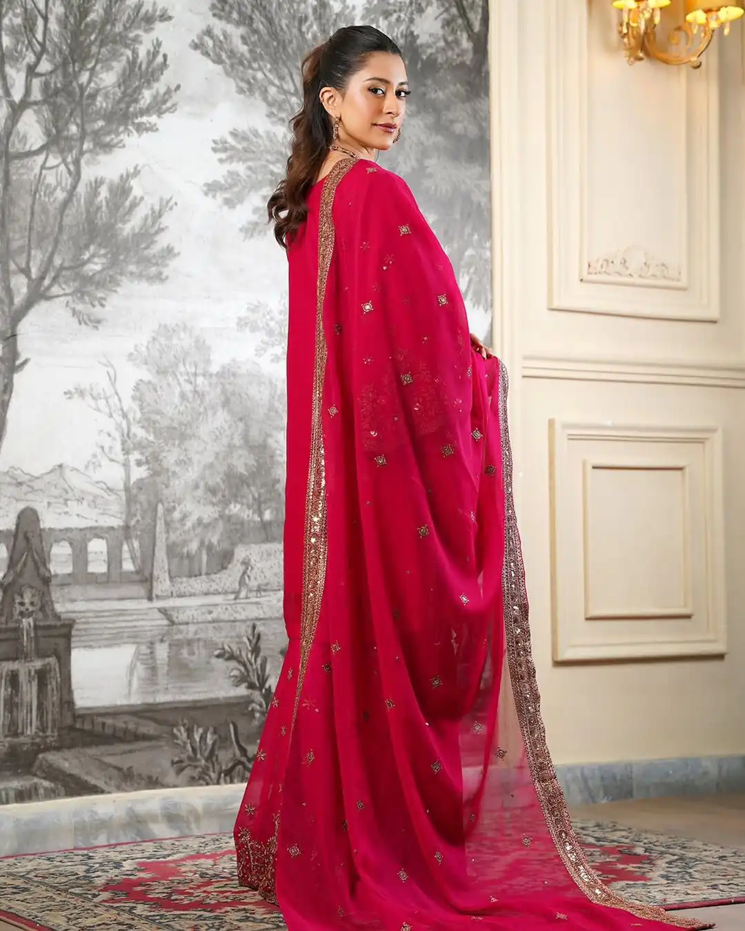 NSR 890 Red Fendy Silk Salwar Suitwith Embroidery Work & Lace Work. Now at just ₹2399. Delivery 4-6 Working Days. Shop now. | Jump Suits, Straight Suits, Casual Suits, Creative suits, Designer Suits, Palazzo Suits, Party Wear Suits, Patiala Suits, Salwar suit