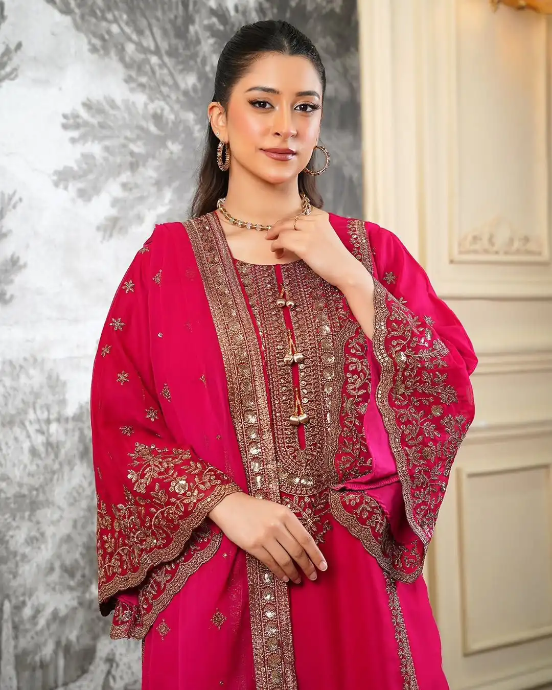 NSR 890 Red Fendy Silk Salwar Suitwith Embroidery Work & Lace Work. Now at just ₹2399. Delivery 4-6 Working Days. Shop now. | Jump Suits, Straight Suits, Casual Suits, Creative suits, Designer Suits, Palazzo Suits, Party Wear Suits, Patiala Suits, Salwar suit