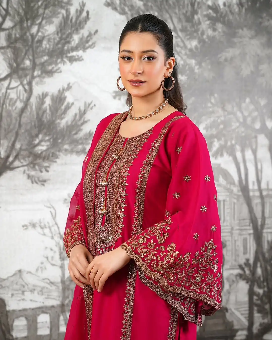 NSR 890 Red Fendy Silk Salwar Suitwith Embroidery Work & Lace Work. Now at just ₹2399. Delivery 4-6 Working Days. Shop now. | Jump Suits, Straight Suits, Casual Suits, Creative suits, Designer Suits, Palazzo Suits, Party Wear Suits, Patiala Suits, Salwar suit