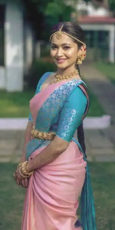 KPR 183 Peach Soft Lichi Silk Saree with Lace Work & Lace Border. Introductory Price ₹1649. Delivery 4-6 Working Days. Shop now. | Bollywood Sarees, Creative Sarees, Designer Sarees, Embroidered Sarees, Ethnic Saree, Modern Digital sarees, Party Wear Sarees, Sarees