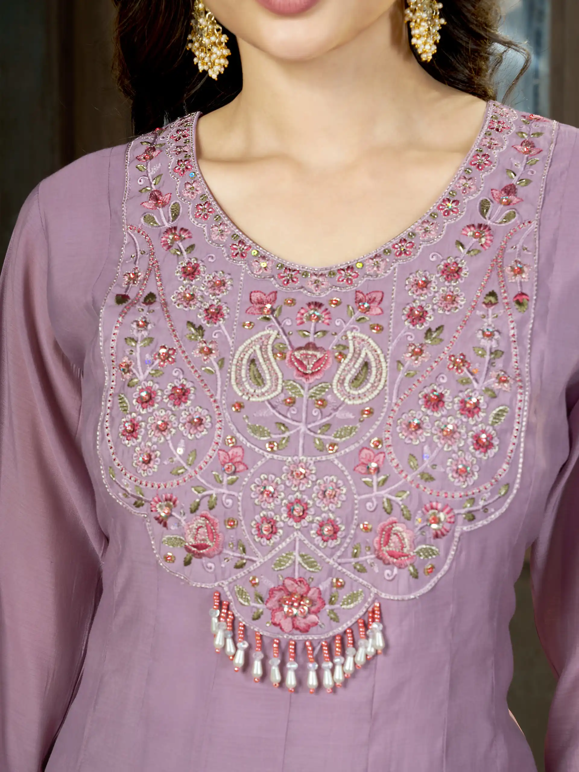 DIVA 175 Lavender Mal Chanderi Salwar Suit Perfect for Wedding, Party, Baisakhi, Housewarming, Sangeet – Introductory Price ₹2899. Delivery 4-6 Working D | Jump Suits, Straight Suits, Casual Suits, Creative suits, Designer Suits, Palazzo Suits, Party Wear Suits, Patiala Suits, Salwar suit
