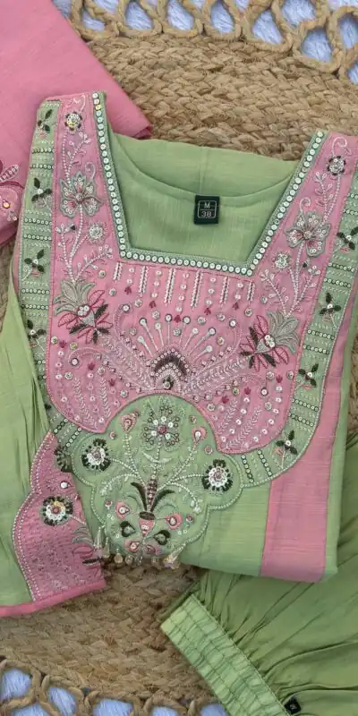 DIVA 186 Pista Mal Chanderi Salwar Suit Perfect for Wedding, Party, Baisakhi, Housewarming, Sangeet – Introductory Price ₹2899. Delivery 4-6 Working D | Jump Suits, Straight Suits, Casual Suits, Creative suits, Designer Suits, Palazzo Suits, Party Wear Suits, Patiala Suits, Salwar suit