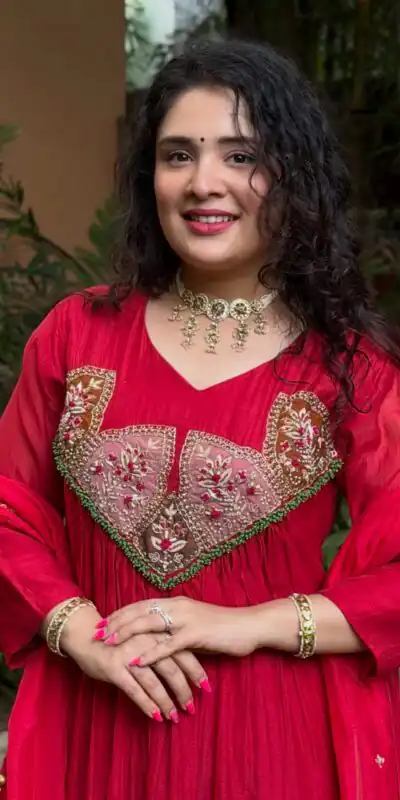 WW 1288 Red Mal Chanderi Salwar Suit Perfect for Wedding, Party, Baisakhi, Housewarming, Sangeet – Introductory Price ₹2399. Delivery 4-6 Working D | Jump Suits, Straight Suits, Casual Suits, Creative suits, Designer Suits, Palazzo Suits, Party Wear Suits, Patiala Suits, Salwar suit