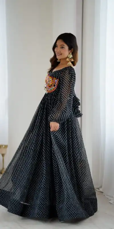 SP 40 Black Georgette Digital Print Work Gown for Wedding, Party, Cultural Events, Traditional Day, Pooja . Grab it for ₹1799. Delivery 4-6 Working Day | Bollywood Gowns, Creative Gowns, Designer Gowns, Embroidered Gowns, Gowns, Party Wear Gowns
