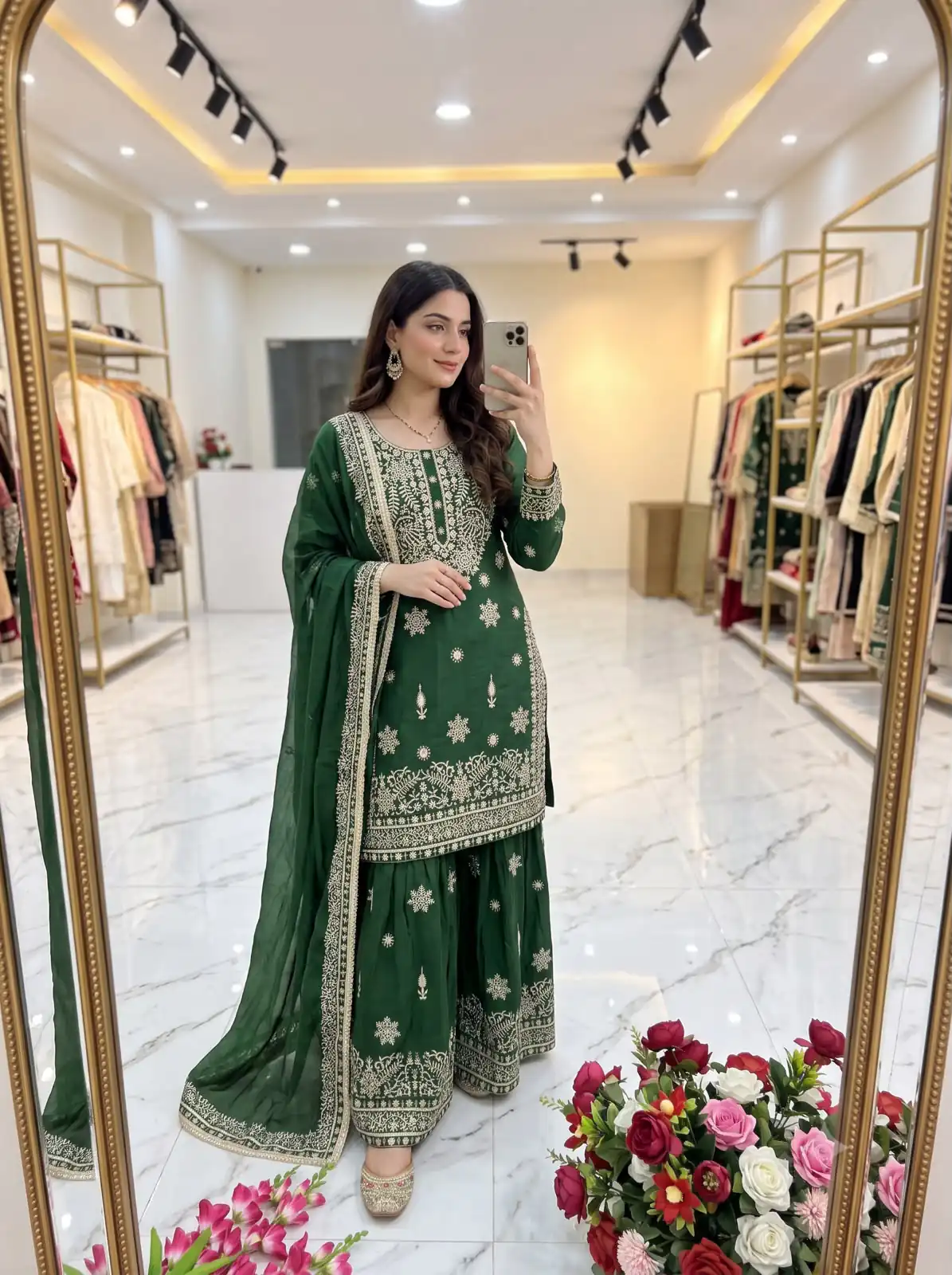 WW 1243 Green NC Zimmy Silk Salwar Suit Perfect for Wedding, Party, Baby Shower, Festival Celebrations, Pongal – . Grab it for ₹2449. Delivery 4-6 Worki | Jump Suits, Straight Suits, Casual Suits, Creative suits, Designer Suits, Palazzo Suits, Party Wear Suits, Patiala Suits, Salwar suit