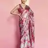Glamorous Sanjana Sanghi In Pink Color Trending Sequence Saree