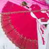 Beautiful Red Color Georgette With Embroidery Sequence Work Lehenga Choli
