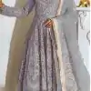 Dreamy Grey Color Heavy Net with sequence And Embroidery Work Anarkali Suit