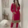 Dreamy Red Color Georgette With Heavy Embroidery Sequence Work Party Wear Top