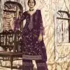 Special Purple Color Georgette Embroidery Stone Work Sharara Suit