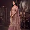 Maisha Women's Wear Pink Color Heavy Net Embroidered Stone Work Sharara Suit
