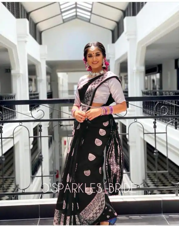 Fashionable Coffee Color Soft Lichi Silk Beautiful Rich Pallu Saree