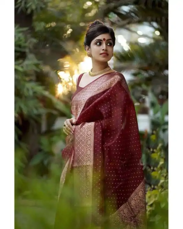 KP 4012 Maroon Color Soft Lichi Silk Cloth Beautiful Rich Pallu Saree Casual, Party Wear, Wedding, Events Etc.   Expected Delivery 4-6 Working Days @ 1349 | Bollywood Sarees, Creative Sarees, Designer Sarees, Embroidered Sarees, Ethnic Saree, Modern Digital sarees, Party Wear Sarees, Sarees