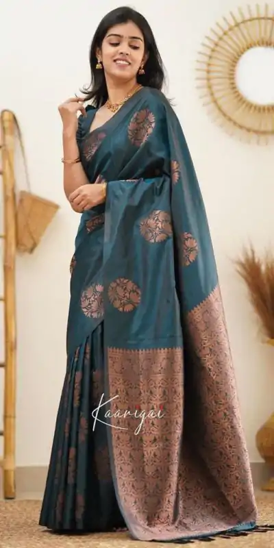 KP 4064 Peacock Green Color Soft Lichi Silk Jacquard On All Over Saree Casual, Party Wear, Wedding, Events Etc. Expected Delivery 4-6 Working Days @1249/- | Bollywood Sarees, Creative Sarees, Designer Sarees, Embroidered Sarees, Ethnic Saree, Modern Digital sarees, Party Wear Sarees, Sarees