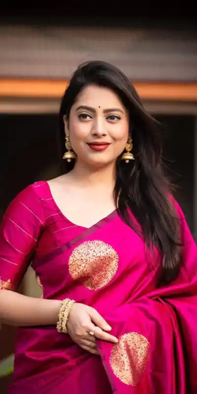 KP 5062 Rani Color Soft Lichi Silk Cloth Rich Pallu Work Saree Casual, Party Wear, Wedding, Events Etc.   Expected Delivery 4-6 Working Days @ 1299/- | Bollywood Sarees, Creative Sarees, Designer Sarees, Embroidered Sarees, Ethnic Saree, Modern Digital sarees, Party Wear Sarees, Sarees