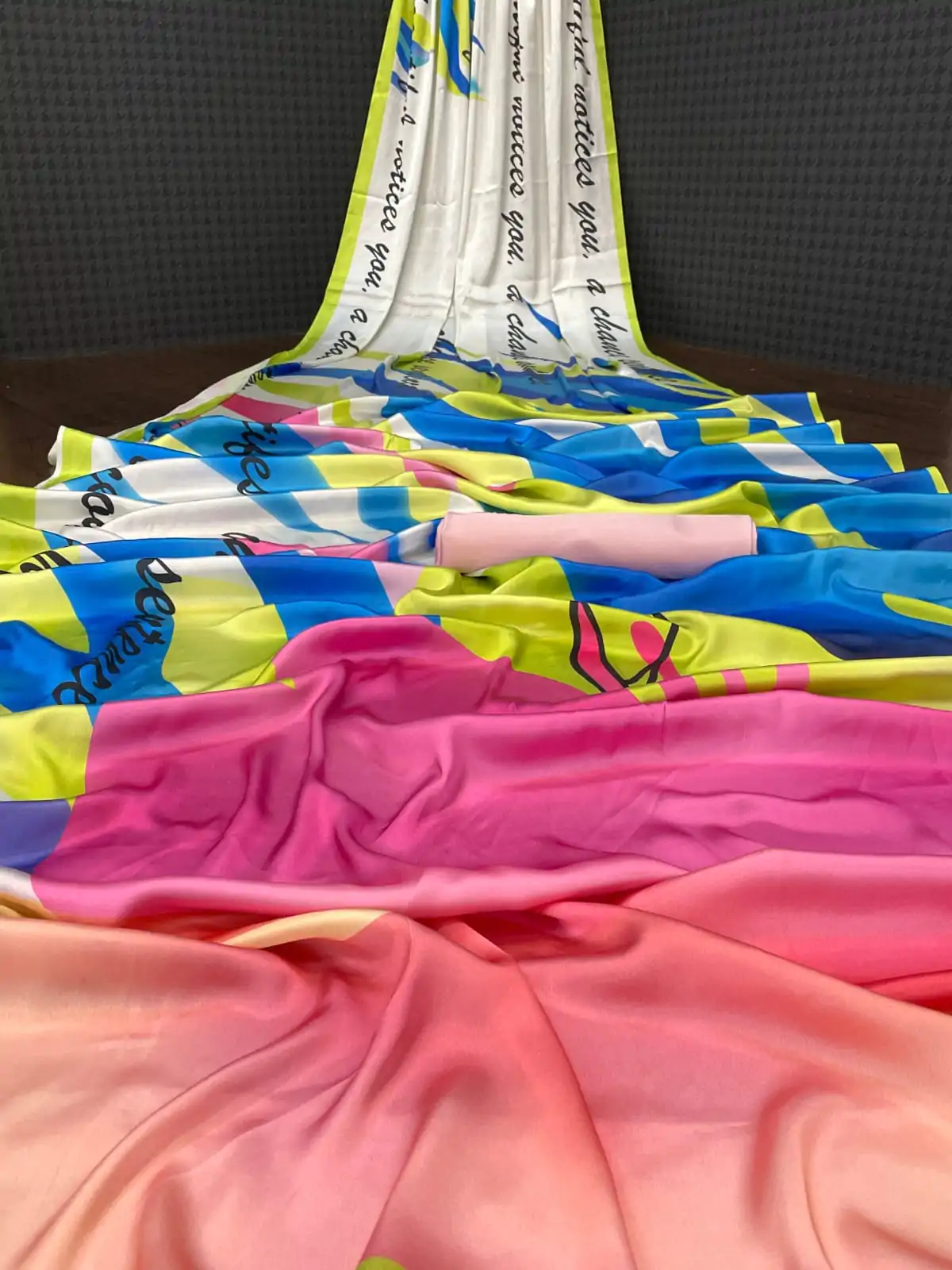 Aglow White & Malty Color Devsena Soft Silk Digital Printed Saree