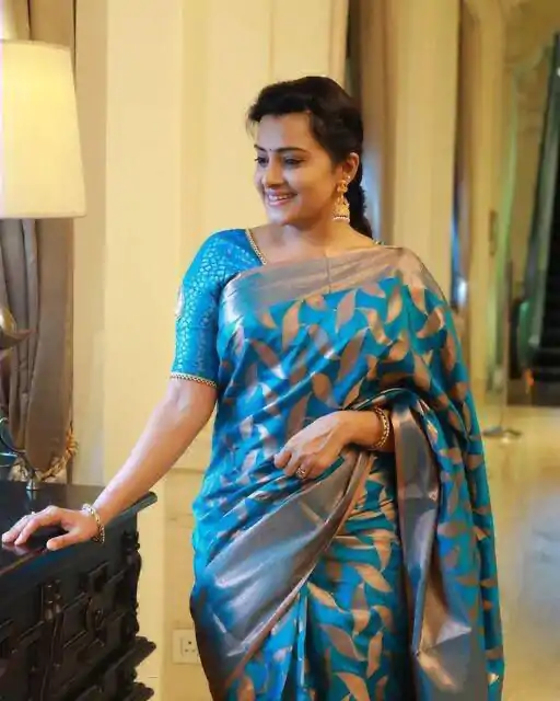 KP 4057 Blue Color Soft Lichi Silk Jacquard On All Over Saree Casual, Party Wear, Wedding, Events Etc. Expected Delivery 4-6 Working Days @1349/- | Bollywood Sarees, Creative Sarees, Designer Sarees, Embroidered Sarees, Ethnic Saree, Modern Digital sarees, Party Wear Sarees, Sarees