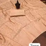 Elegant Tussar Color Soft Silk Beautiful Rich Pallu All Over Saree