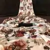 Graceful Cream Color Devsena Soft Silk Digital Printed Saree