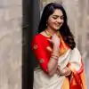 Perfect Cream Color Soft Lichi Silk Ordinary Design Pallu Saree